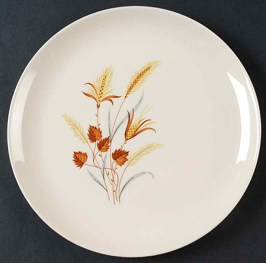 Autumn Harvest Salad Plate by Taylor, Smith & Taylor (Ts&T)-1