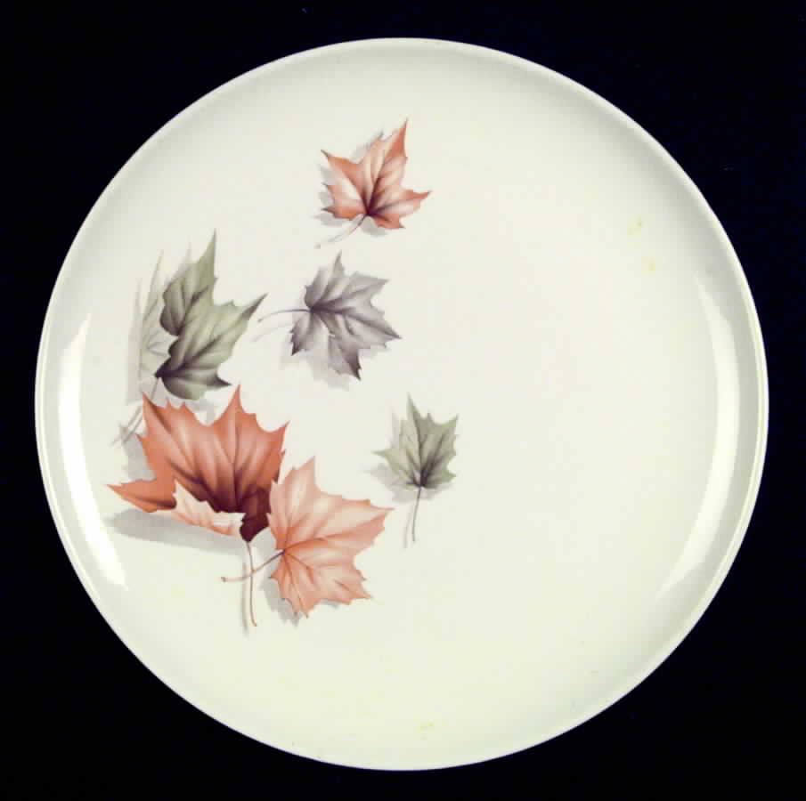 Autumn Spiral Dinner Plate by Taylor, Smith & Taylor (Ts&T)-1