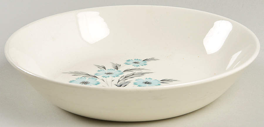 Blue Bonnet Coupe Cereal Bowl by Taylor, Smith & Taylor (Ts&T)-1