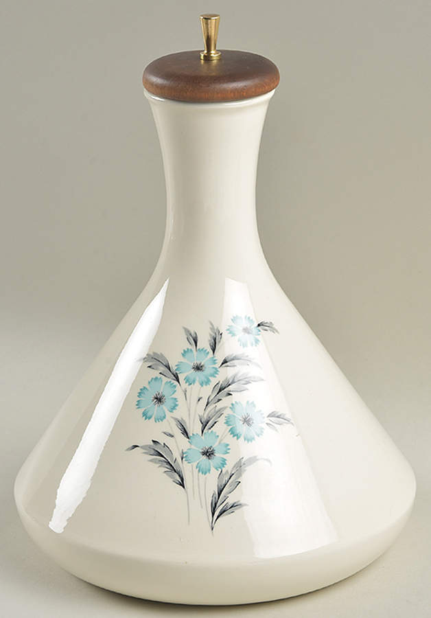 Blue Bonnet Carafe & Lid by Taylor, Smith & Taylor (Ts&T)-1