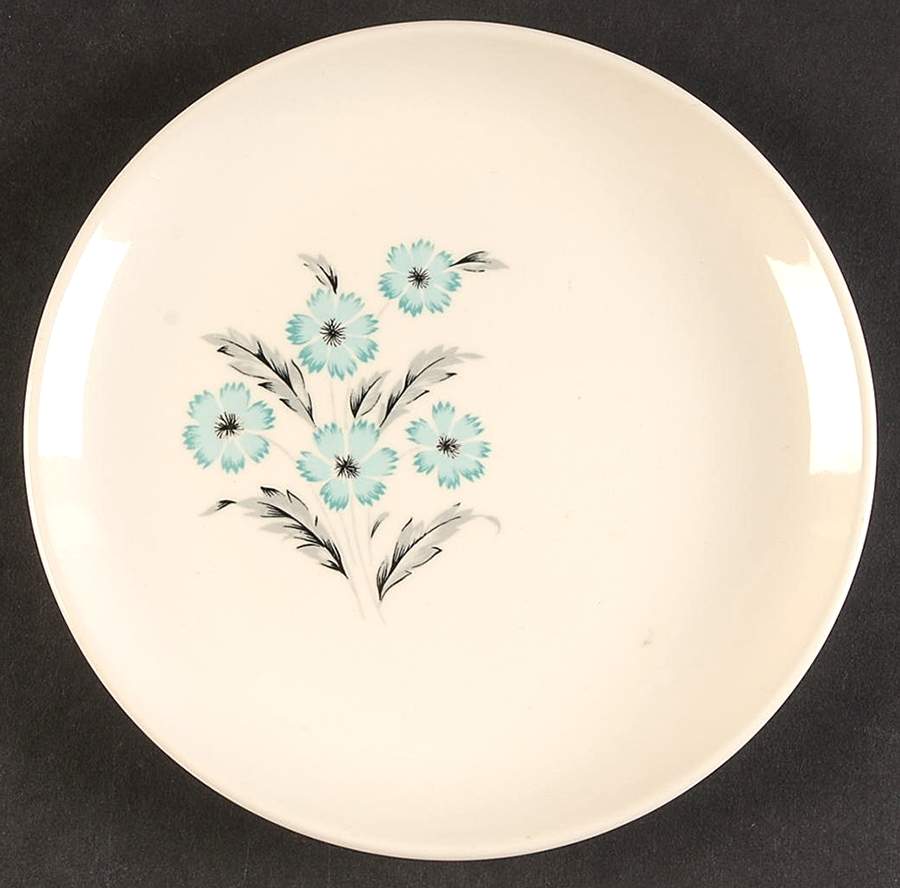 Blue Bonnet Bread & Butter Plate by Taylor, Smith & Taylor (Ts&T)-1