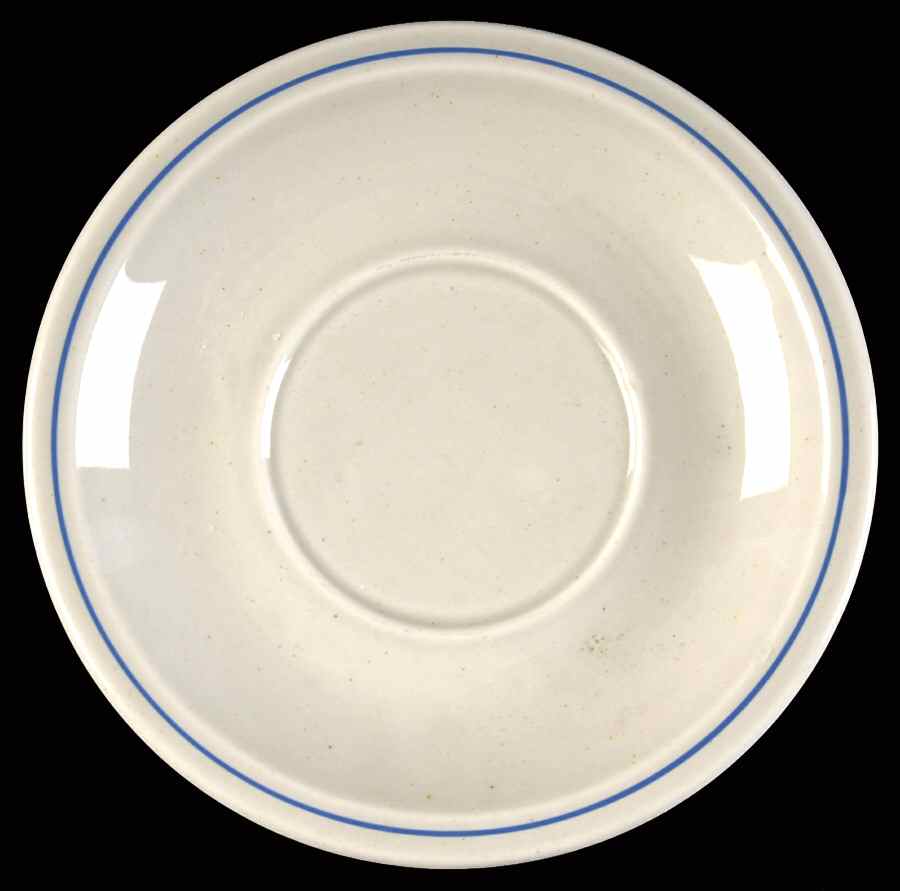 Blue Delft (Thin) Saucer by Taylor, Smith & Taylor (Ts&T)-1
