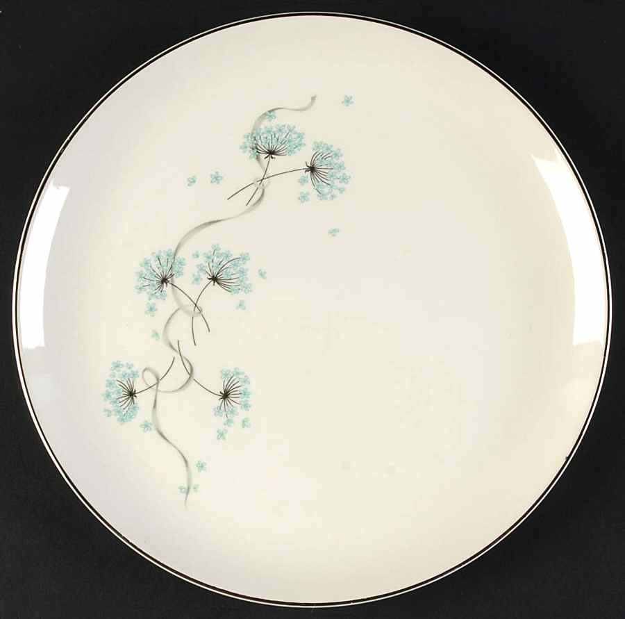Blue Lace Salad Plate by Taylor, Smith & Taylor (Ts&T)-1