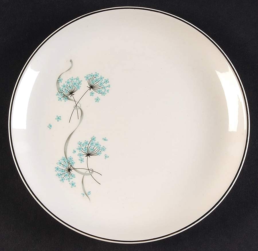 Blue Lace Dessert/Pie Plate by Taylor, Smith & Taylor (Ts&T)-1
