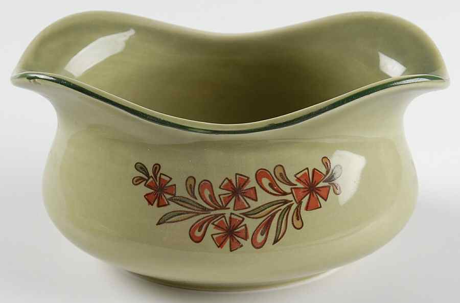 Bonnie Green Gravy Boat by Taylor, Smith & Taylor (Ts&T)-1