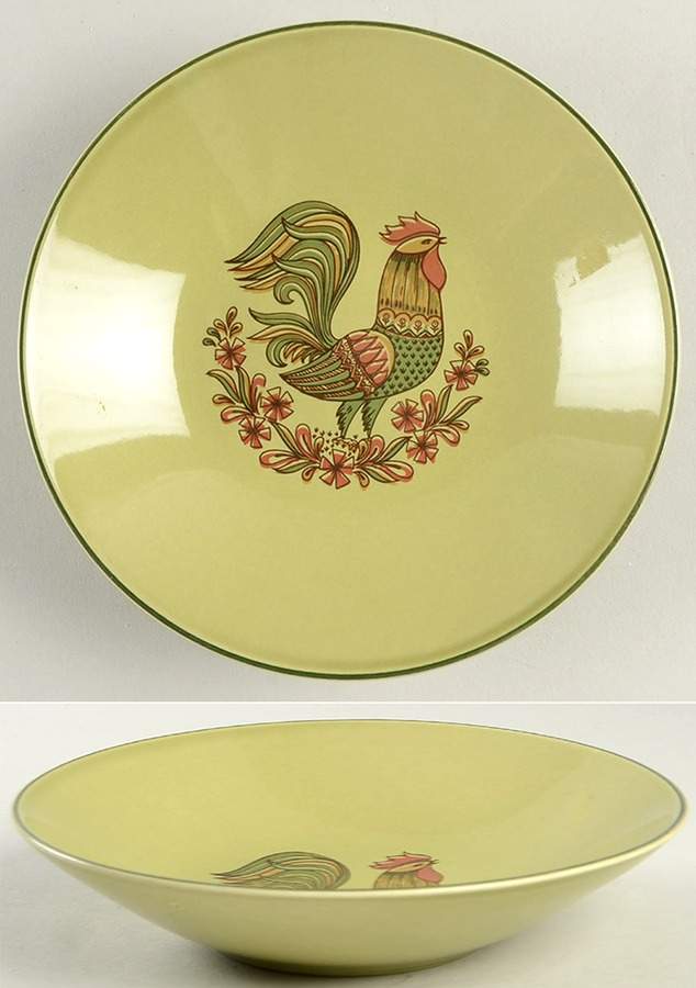 Bonnie Green Coupe Soup Bowl by Taylor, Smith & Taylor (Ts&T)-1