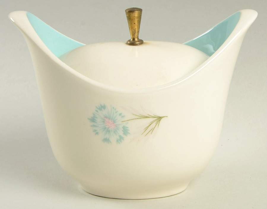 Boutonniere Sugar Bowl & Lid by Taylor, Smith & Taylor (Ts&T)-1