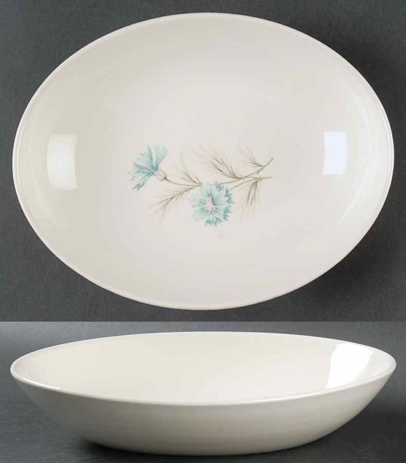 Boutonniere 8" Oval Vegetable Bowl by Taylor, Smith & Taylor (Ts&T)-1