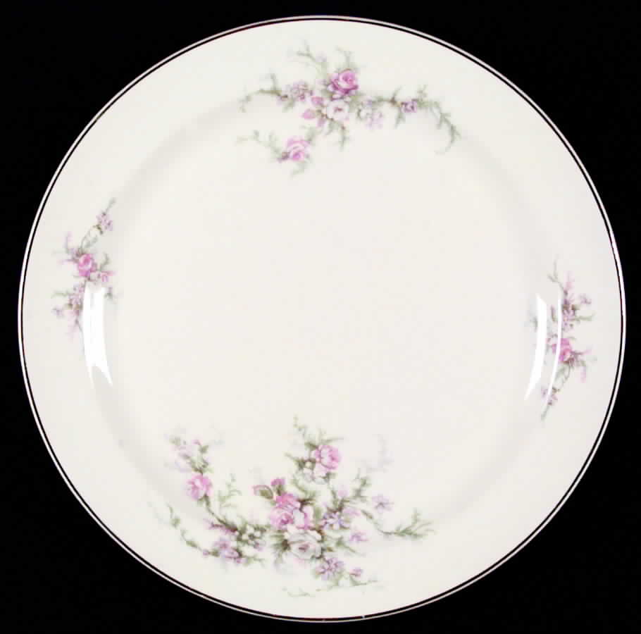 Brides Bouquet Dinner Plate by Taylor, Smith & Taylor (Ts&T)-1