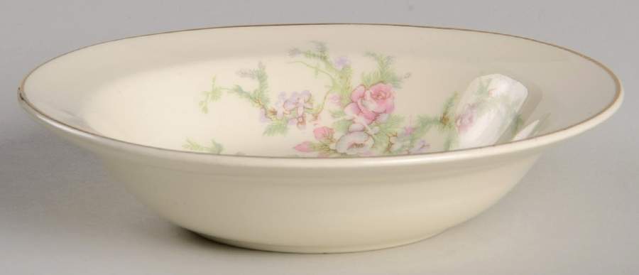 Brides Bouquet Rim Fruit/Dessert (Sauce) Bowl by Taylor, Smith & Taylor (Ts&T)-1
