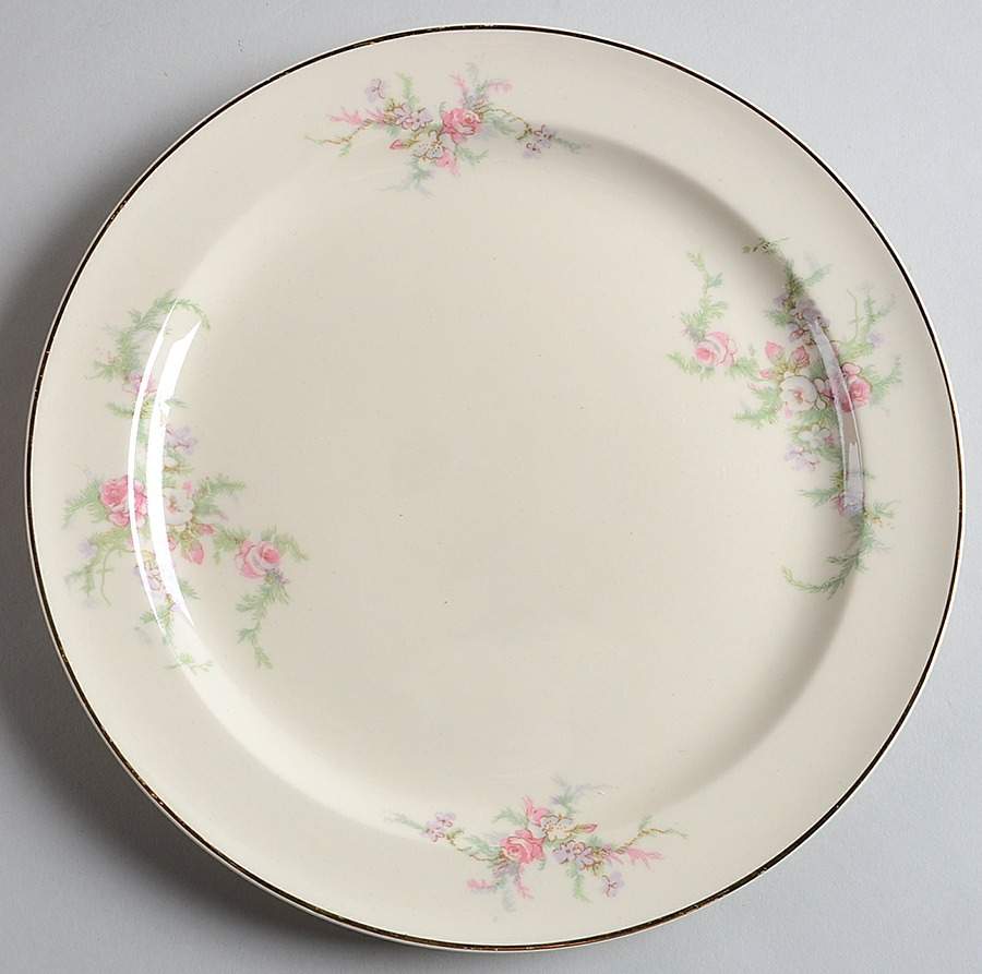 Brides Bouquet Salad Plate by Taylor, Smith & Taylor (Ts&T)-1