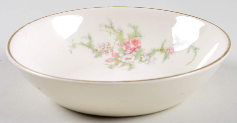 Bridal Flower Fruit/Dessert (Sauce) Bowl by Taylor, Smith & Taylor (Ts&T)-1