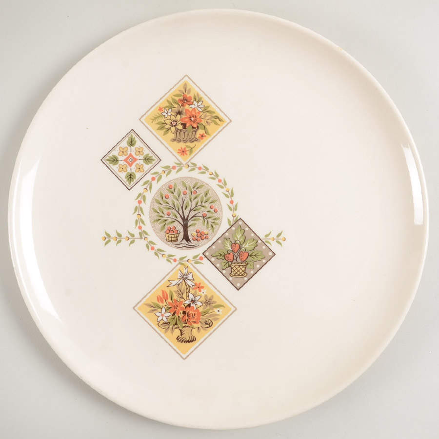 Brocatelle Dinner Plate by Taylor, Smith & Taylor (Ts&T)-1