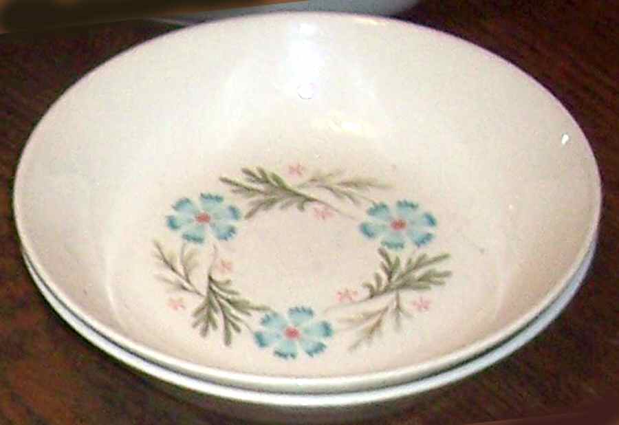 Bridal Wreath Fruit/Dessert (Sauce) Bowl by Taylor, Smith & Taylor (Ts&T)-1