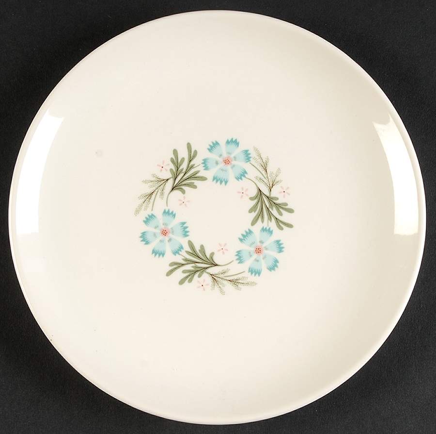 Bridal Wreath Bread & Butter Plate by Taylor, Smith & Taylor (Ts&T)-1