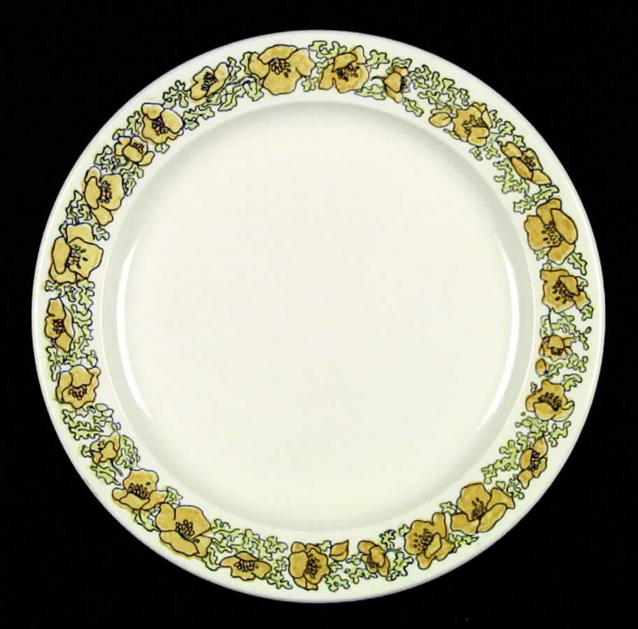 Buttercup Dinner Plate by Taylor, Smith & Taylor (Ts&T)-1