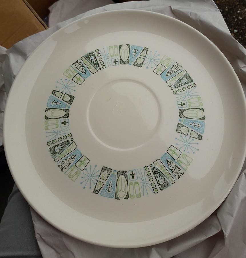 Cathay Chip Bowl/Plate for Chip & Dip Set by Taylor, Smith & Taylor (Ts&T)-1