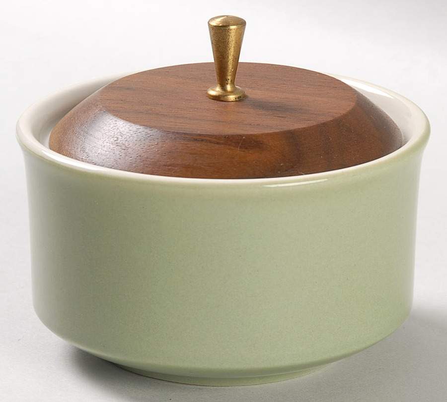 Cathay Sugar Bowl & Lid by Taylor, Smith & Taylor (Ts&T)-1