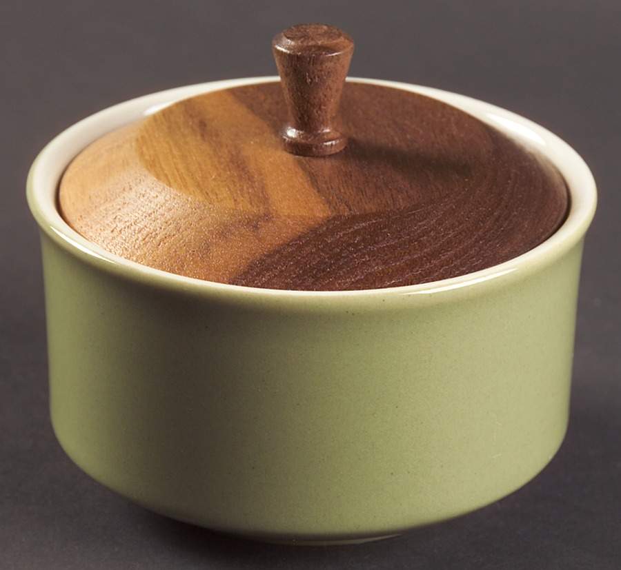 Cathay Sugar Bowl & Lid by Taylor, Smith & Taylor (Ts&T)-1