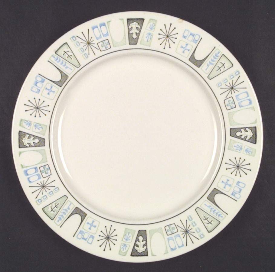 Cathay Dinner Plate by Taylor, Smith & Taylor (Ts&T)-1