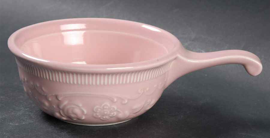 Oven Serve Pink Round Handled Bowl by Taylor, Smith & Taylor (Ts&T)-1