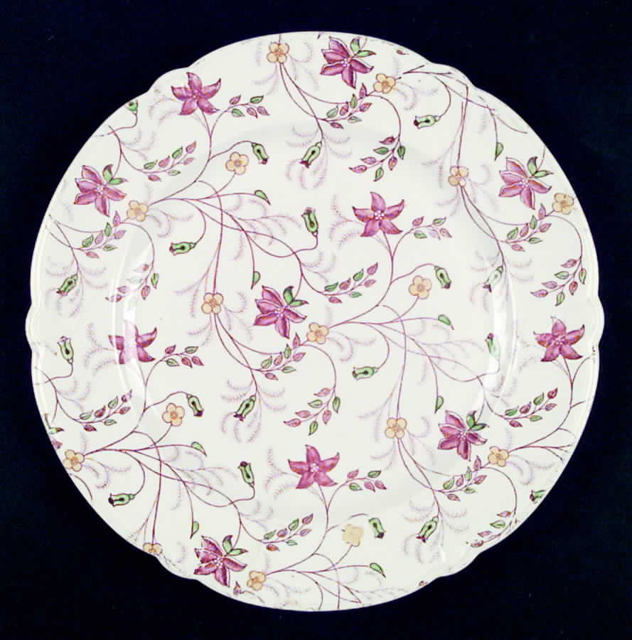 Chelsea Chintz Dinner Plate by Taylor, Smith & Taylor (Ts&T)-1