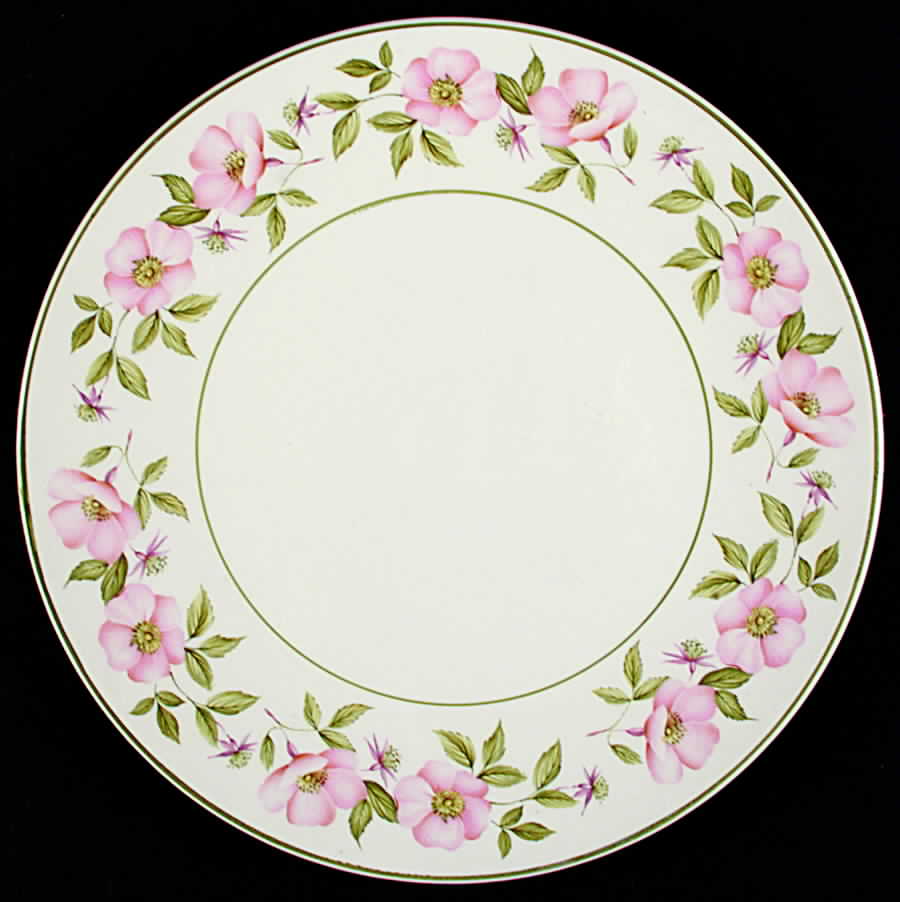 Chateau Pink Dinner Plate by Taylor, Smith & Taylor (Ts&T)-1