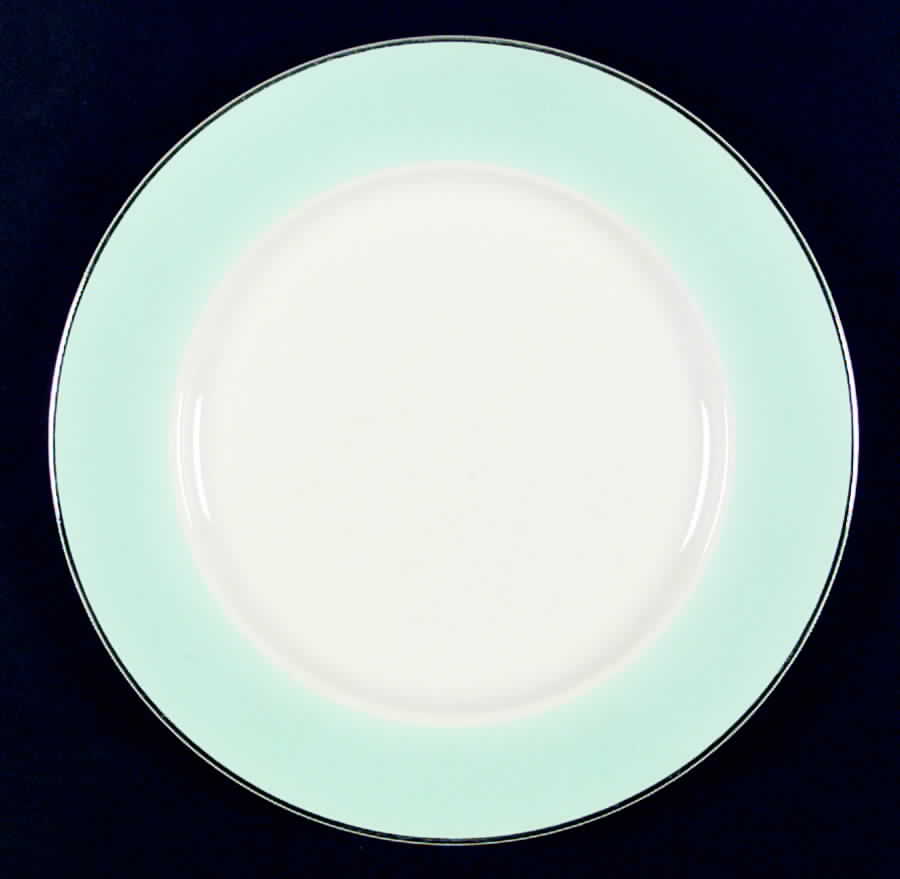 Classic Turquoise Dinner Plate by Taylor, Smith & Taylor (Ts&T)-1