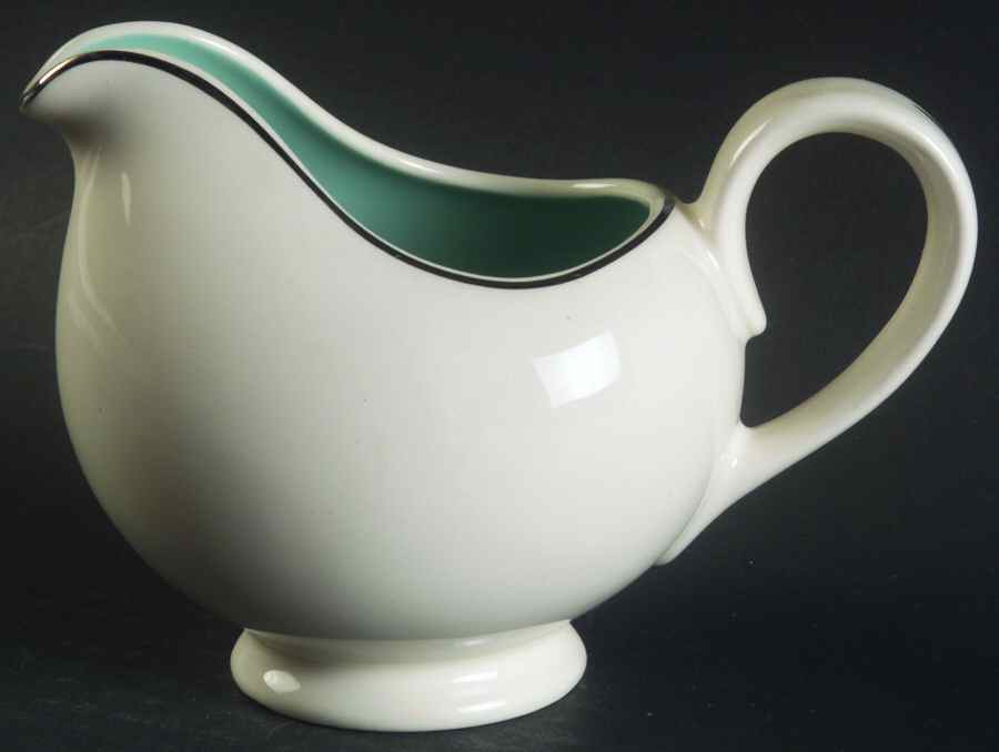 Classic Turquoise Creamer by Taylor, Smith & Taylor (Ts&T)-1