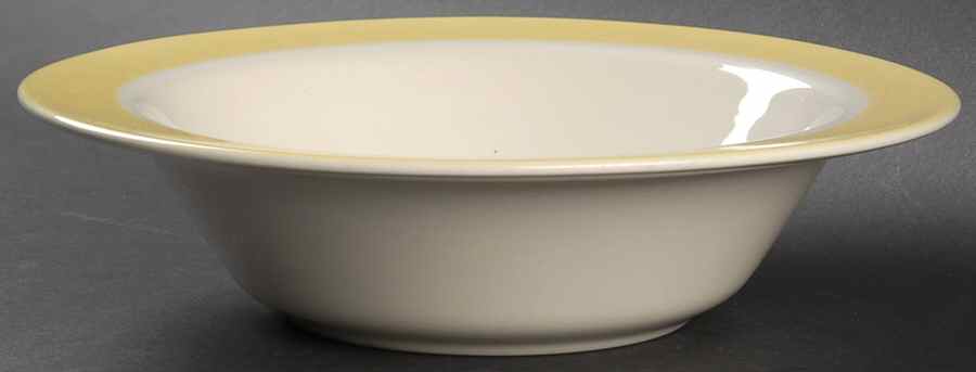 Classic Sunburst Yellow (No Trim) 9" Round Vegetable Bowl by Taylor, Smith & Taylor (Ts&T)-1