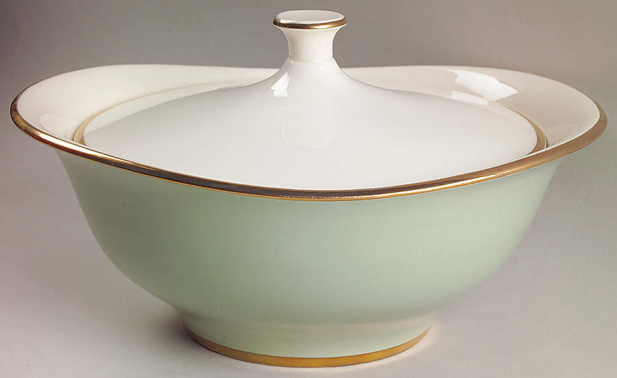 Classic Heritage Celadon Green Round Covered Vegetable by Taylor, Smith & Taylor (Ts&T)-1