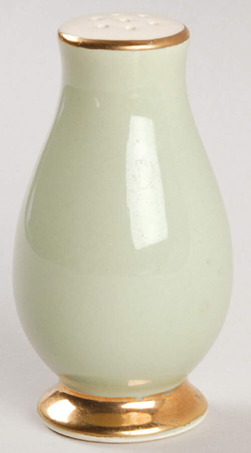 Classic Heritage Celadon Green Pepper Shaker by Taylor, Smith & Taylor (Ts&T)-1
