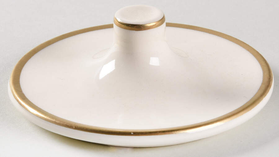 Classic Heritage Celadon Green Lid for Sugar Bowl by Taylor, Smith & Taylor (Ts&T)-1