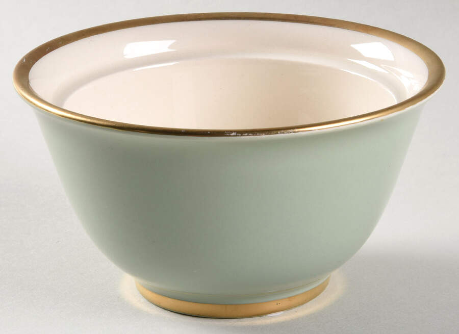 Classic Heritage Celadon Green Sugar Bowl No Lid by Taylor, Smith & Taylor (Ts&T)-1