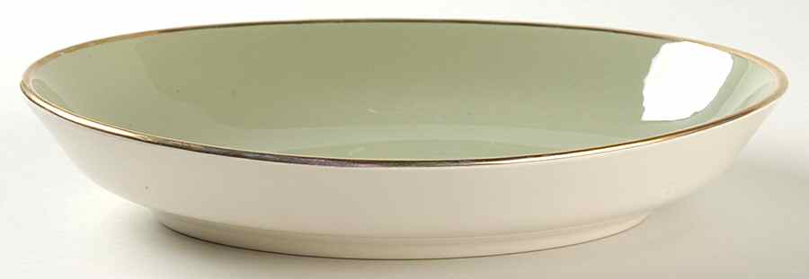 Classic Heritage Celadon Green 9" Oval Vegetable Bowl by Taylor, Smith & Taylor (Ts&T)-1