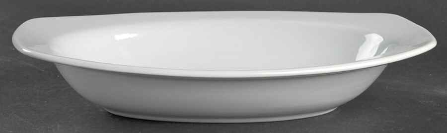 Conversation Gray 10" Oval Vegetable Bowl by Taylor, Smith & Taylor (Ts&T)-1