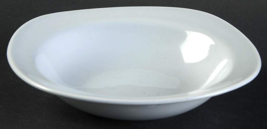 Conversation Gray Rim Fruit/Dessert (Sauce) Bowl by Taylor, Smith & Taylor (Ts&T)-1