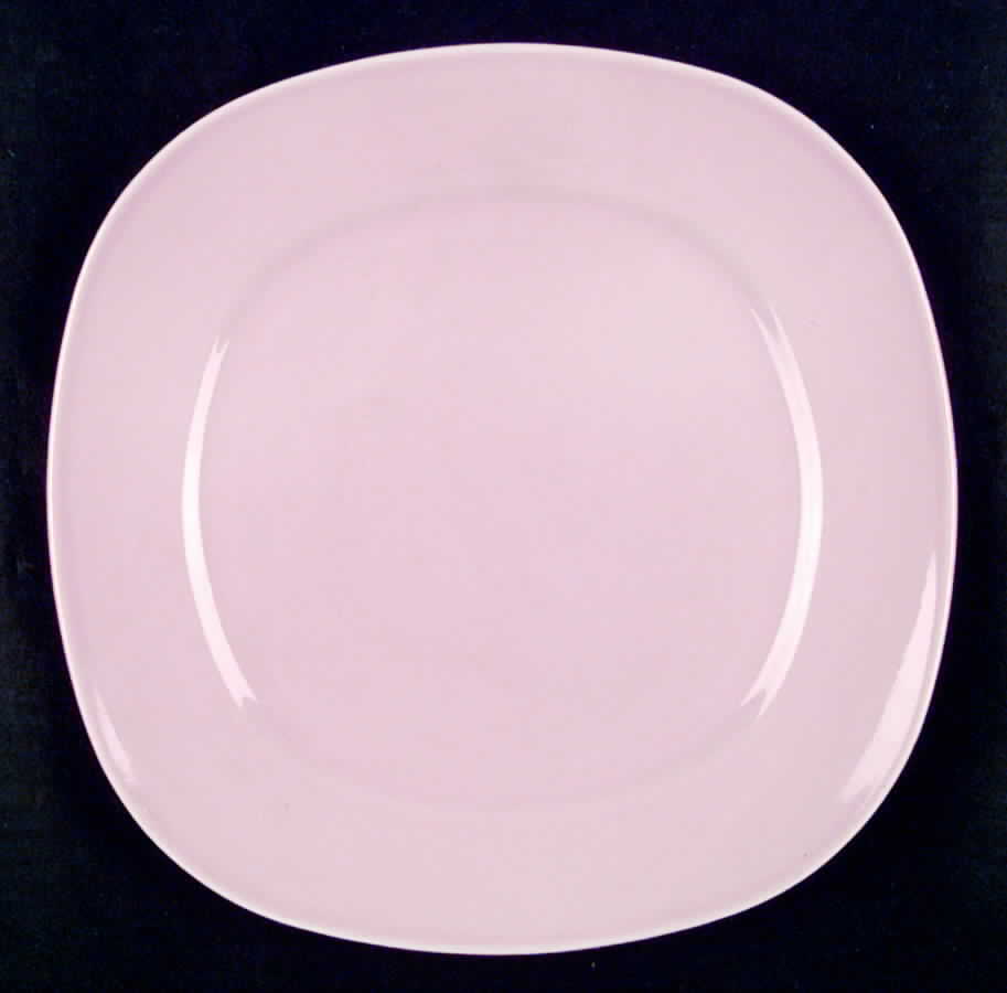 Conversation Pink Dinner Plate by Taylor, Smith & Taylor (Ts&T)-1