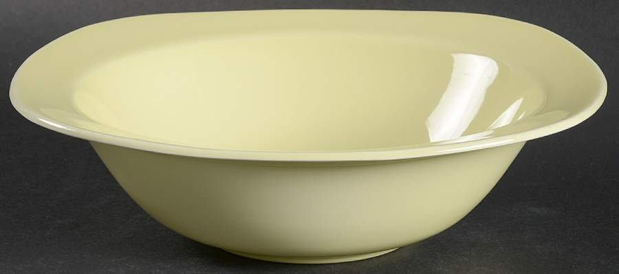 Conversation Yellow 9" Round Vegetable Bowl by Taylor, Smith & Taylor (Ts&T)-1