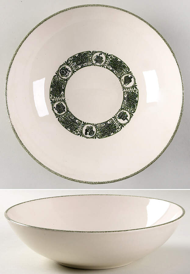 Country Store 8" Round Vegetable Bowl by Taylor, Smith & Taylor (Ts&T)-1