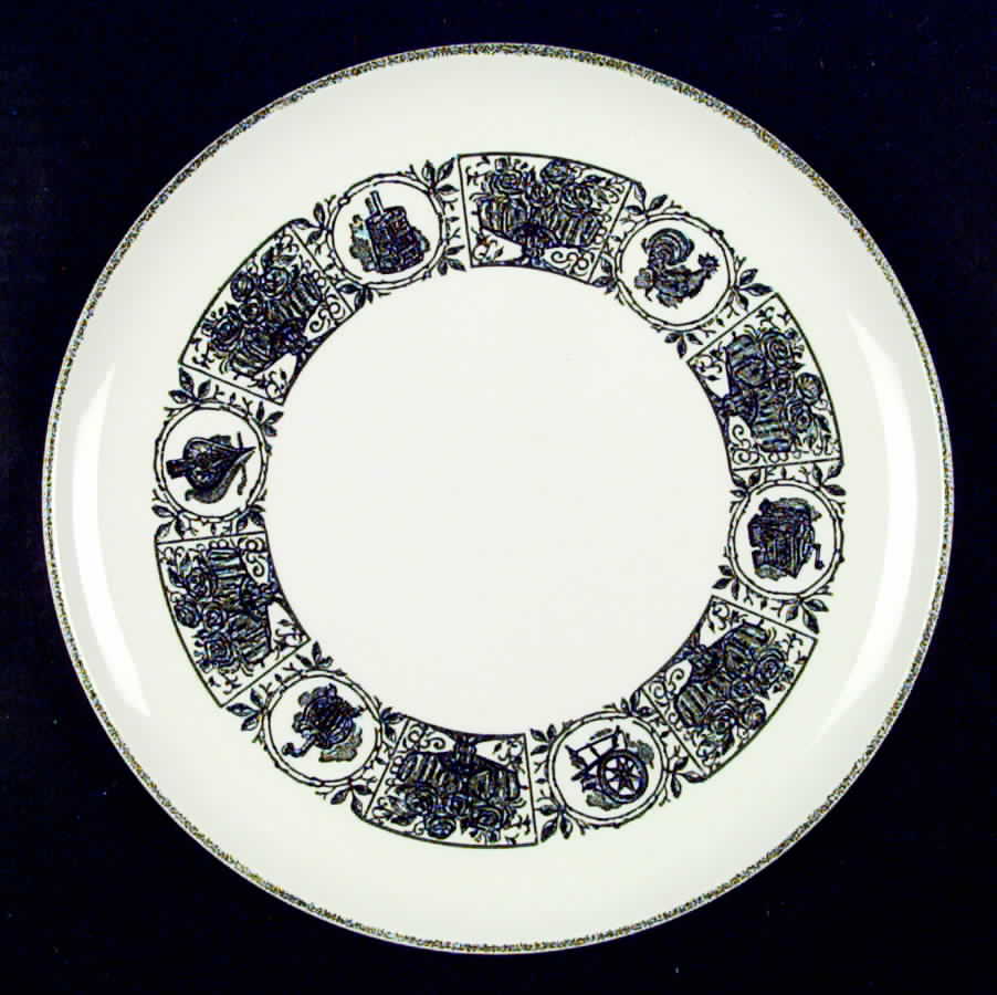 Country Store Dinner Plate by Taylor, Smith & Taylor (Ts&T)-1