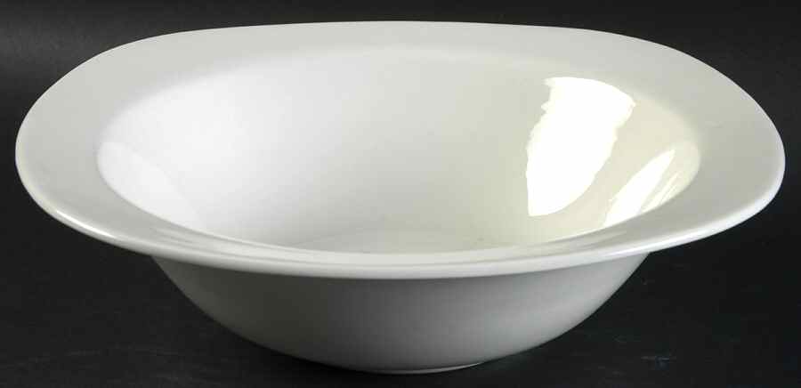 Conversation White 9" Round Vegetable Bowl by Taylor, Smith & Taylor (Ts&T)-1