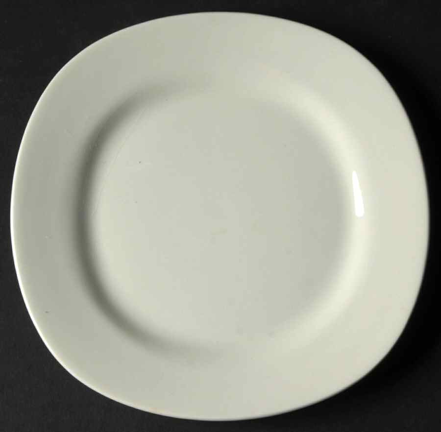 Conversation White Bread & Butter Plate by Taylor, Smith & Taylor (Ts&T)-1