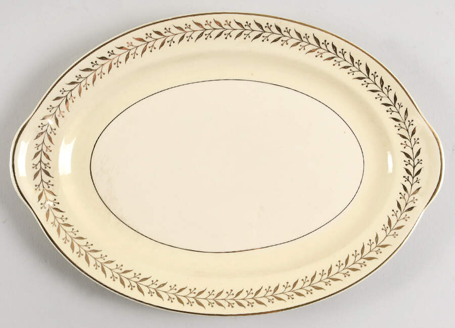 Daphne 11" Oval Serving Platter by Taylor, Smith & Taylor (Ts&T)-1