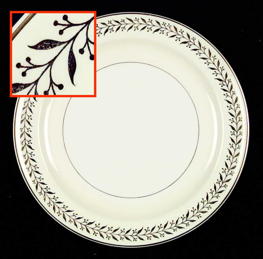 Daphne Dinner Plate by Taylor, Smith & Taylor (Ts&T)-1