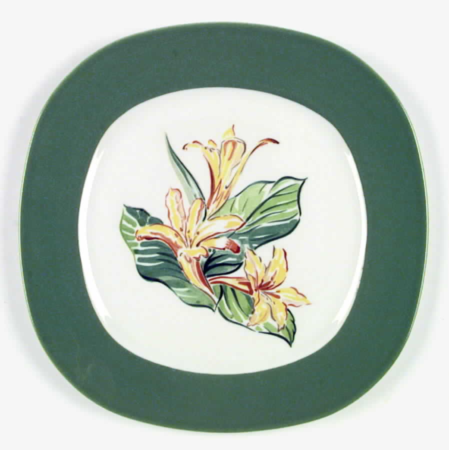 Daylily Dinner Plate by Taylor, Smith & Taylor (Ts&T)-1