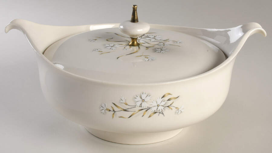 Dianthus Round Covered Vegetable by Taylor, Smith & Taylor (Ts&T)-1