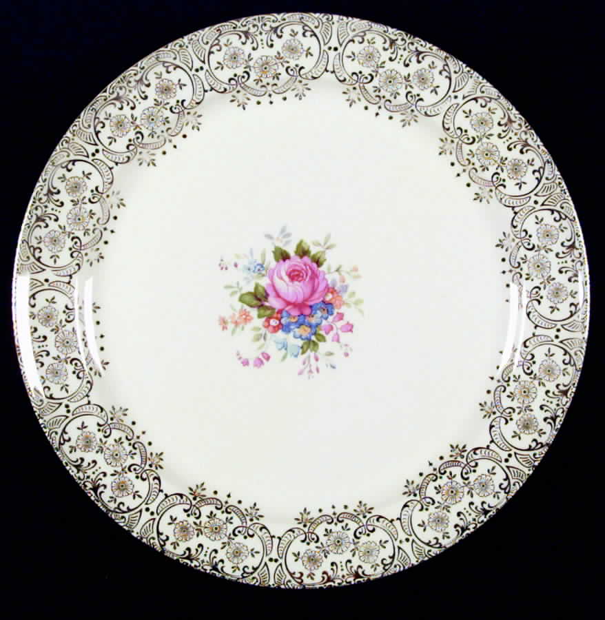 Diana (No Trim) Dinner Plate by Taylor, Smith & Taylor (Ts&T)-1