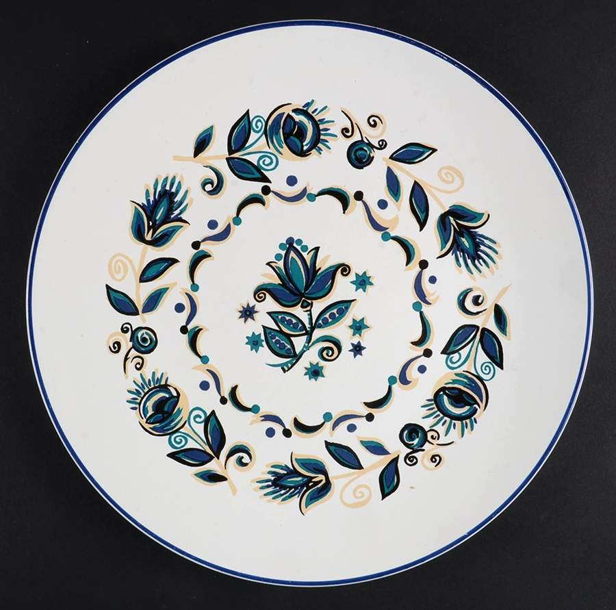 Dutch Onion Dinner Plate by Taylor, Smith & Taylor (Ts&T)-1