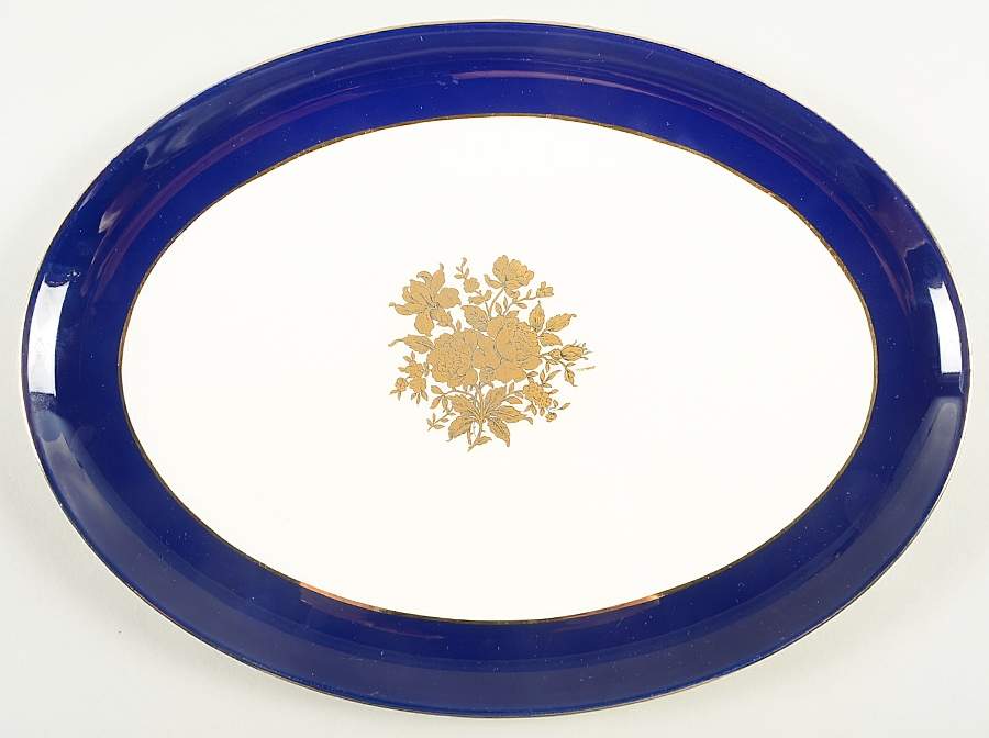 Embassy 13" Oval Serving Platter by Taylor, Smith & Taylor (Ts&T)-1